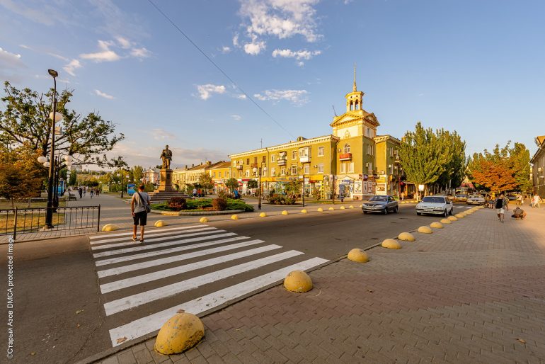Городская часть Бердянска