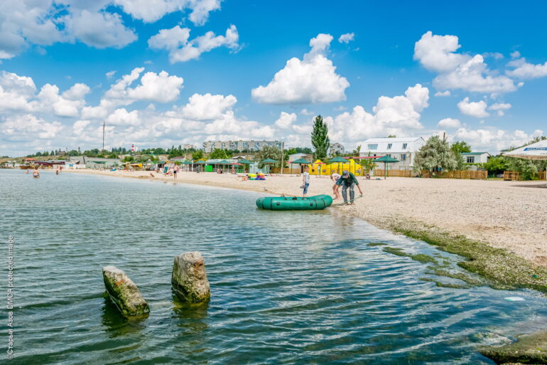 Нижняя часть Бердянска — район Лиски