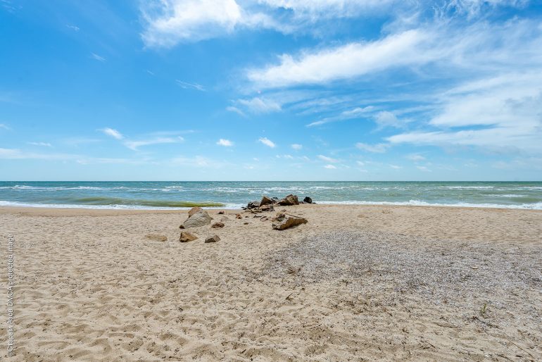 Пляж в Приморске