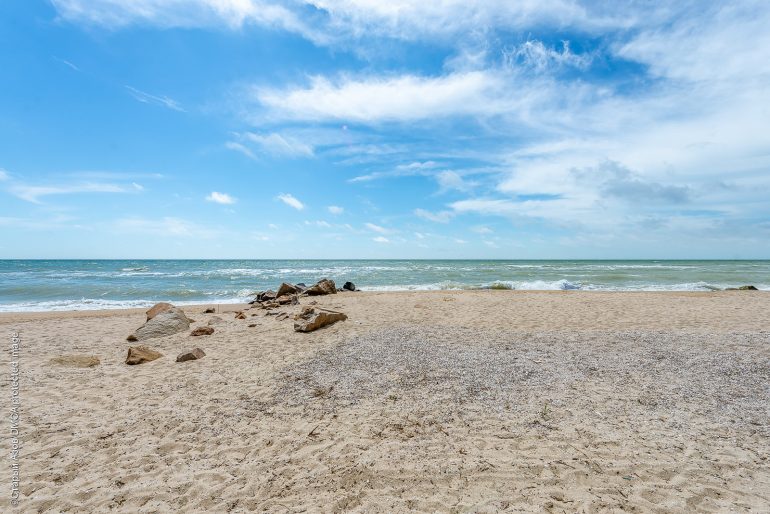 Пляж в Приморске