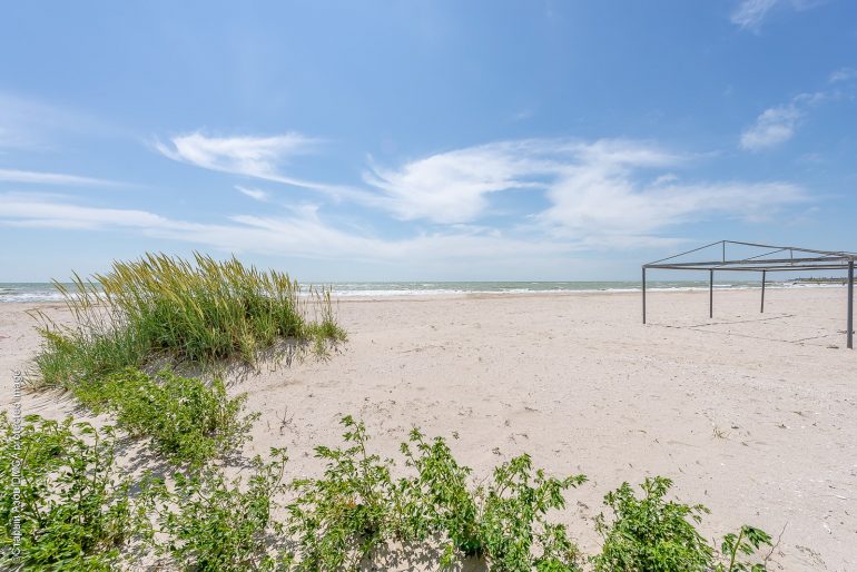 Пляж базы отдыха «Аркадия Gold»